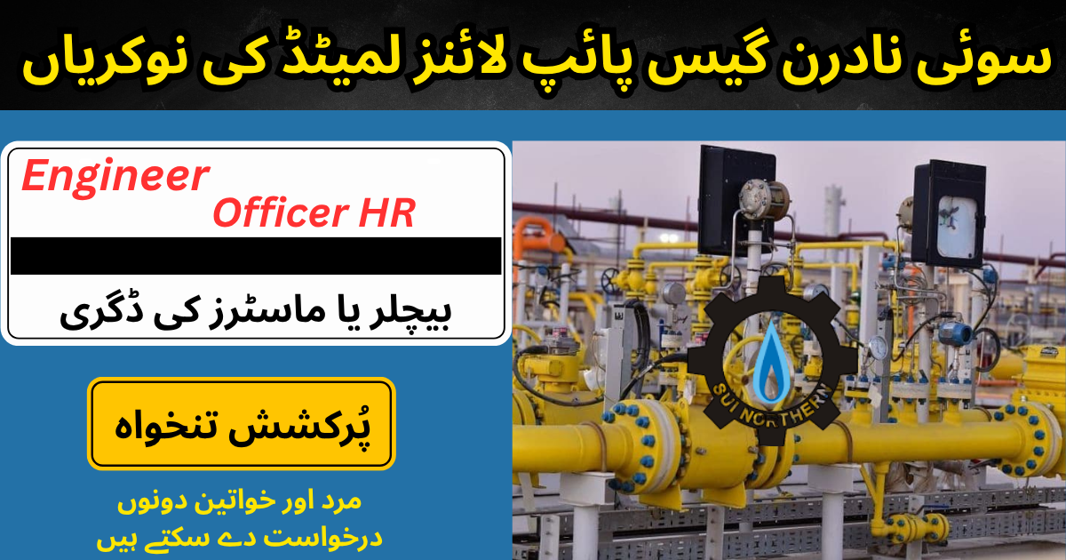 Latest Sui Northern Gas Pipelines Limited Jobs